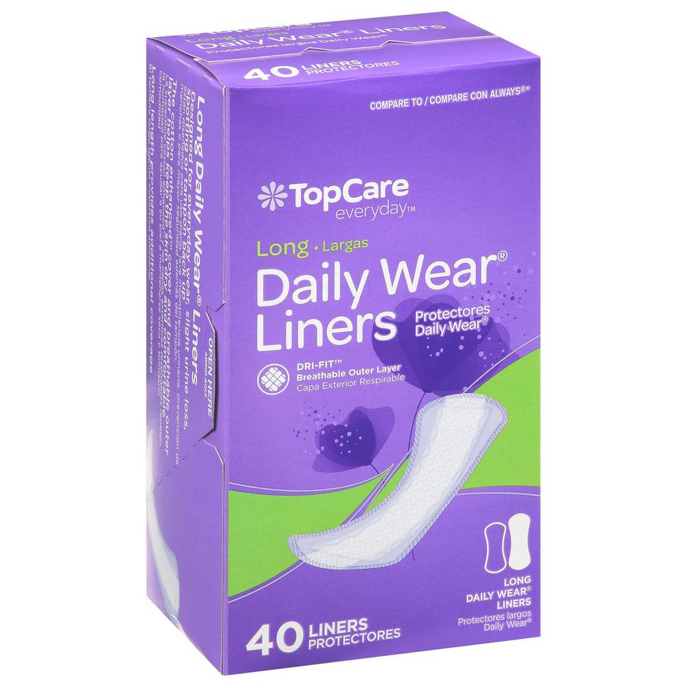 Topcare Long Pantiliners Daily Wear (40 ct)