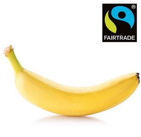Bananes bio (prix par kg, à l'unité (environ 225g)) - plantain (price per kg, unit (approx. 225 g))
