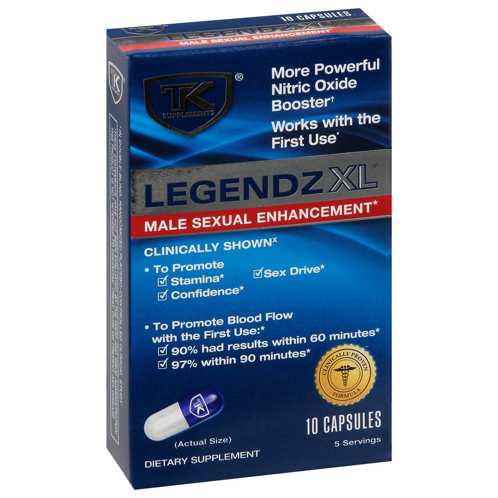 TK Supplements Legendz Xl Male Sexual Enhancement (1.6 oz)