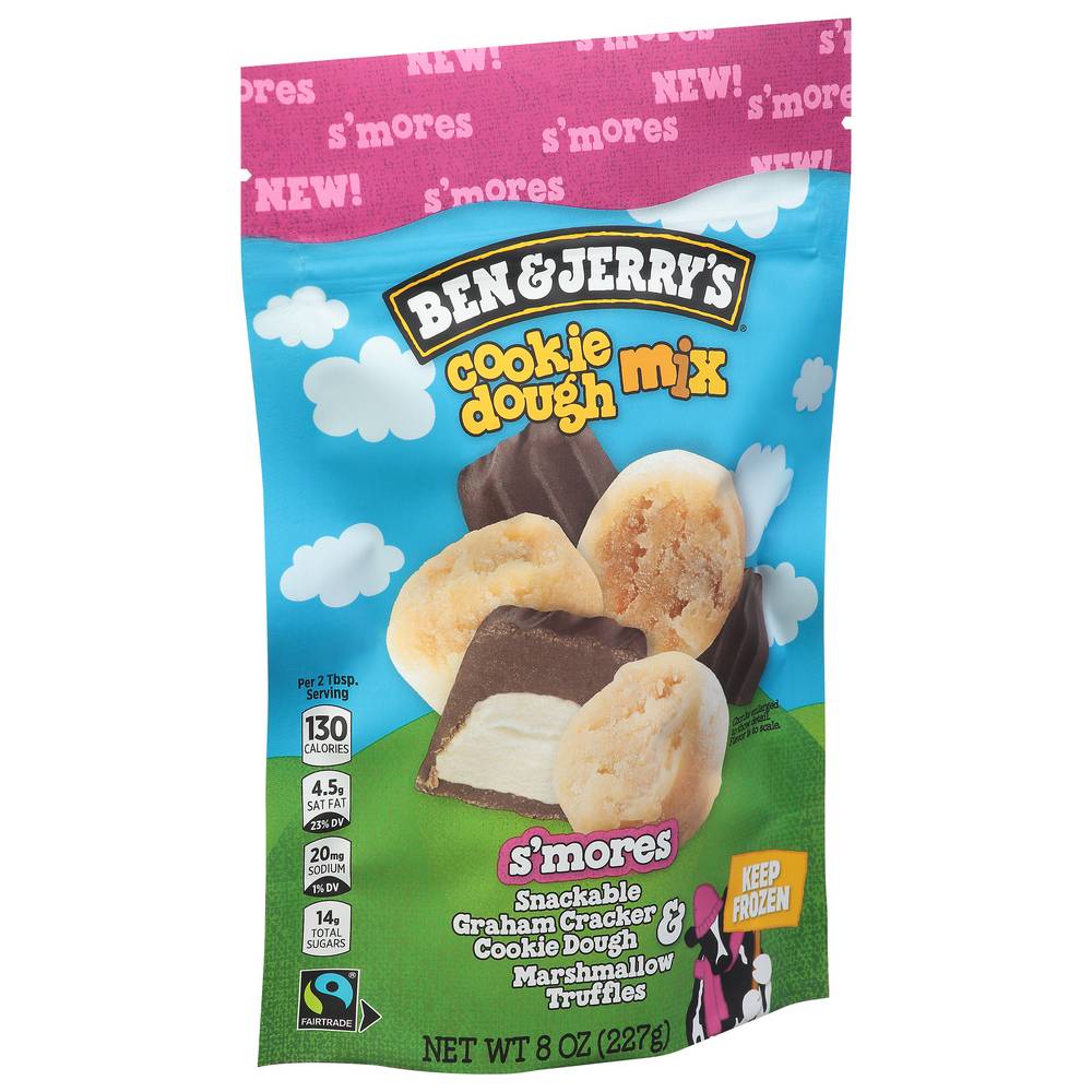 Ben & Jerry's S'mores Cookie Dough Mix (8 oz)