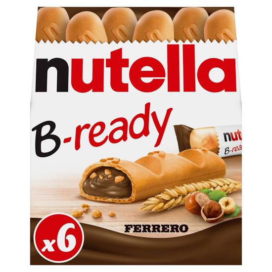 Nutella B-Ready 6 Pièces 132 g