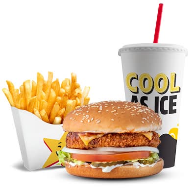 Veggie Star with cheese Meal