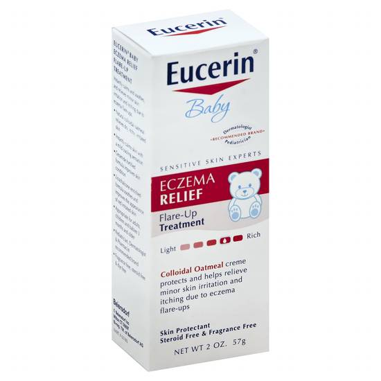 Eucerin Eczema Relief Flare Up Treatment Fragrance Free