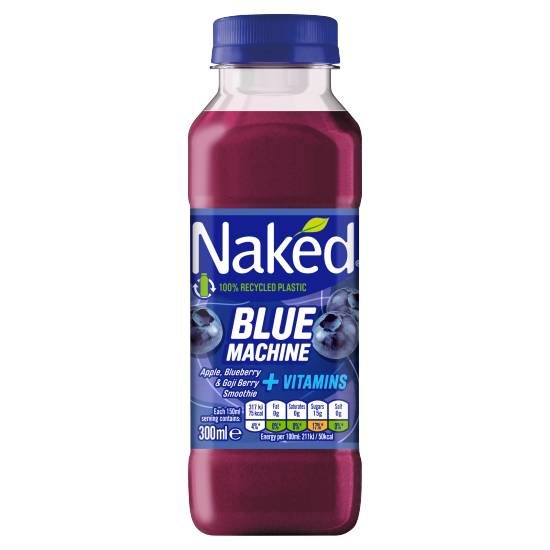 Naked Blue Machine Fruit Flavor Smoothie (300 ml)