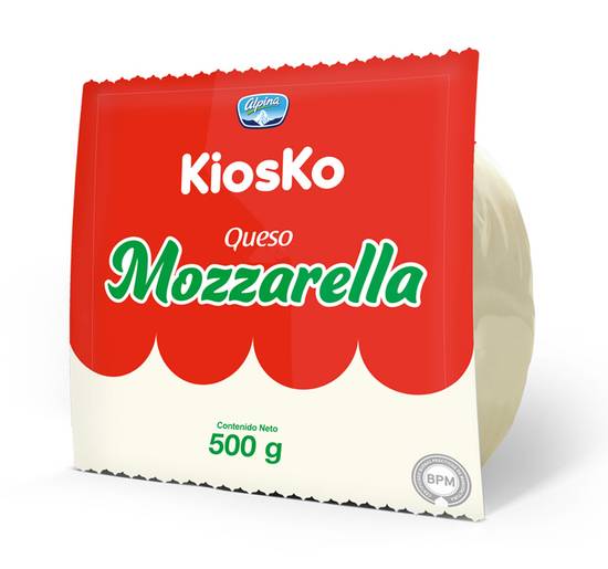 Queso Mozzarella Kiosko 500 Gr.