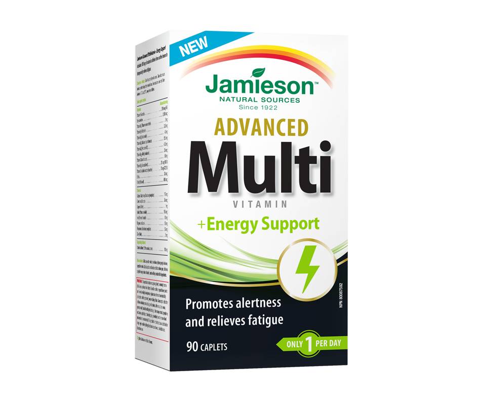 Jamieson Advanced Multivitamin & Energy Support (240 g)