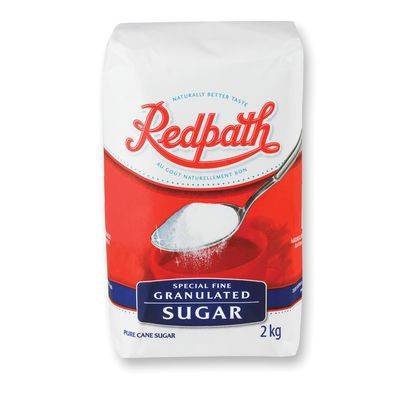 Redpath Fine Granulated White Sugar (2 kg)