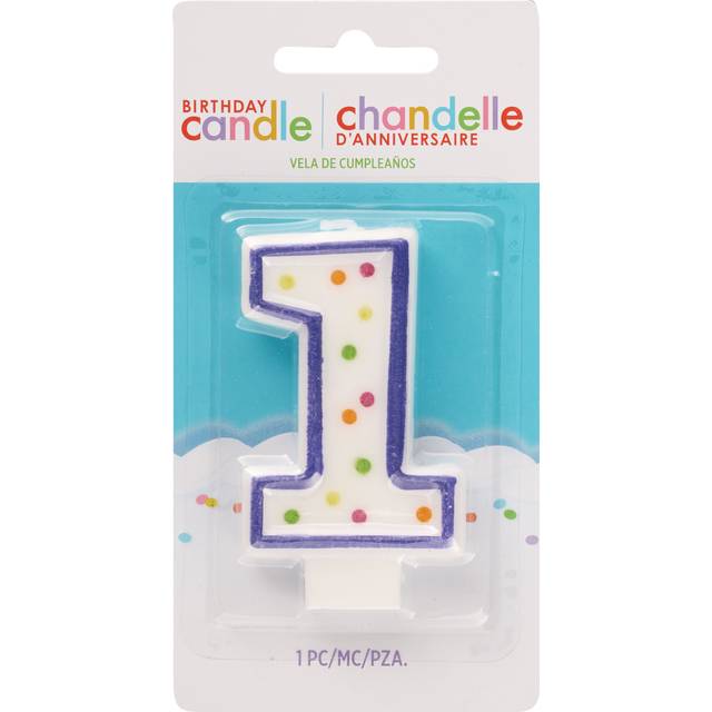 Chandelle Birthday Polka Candles Dots