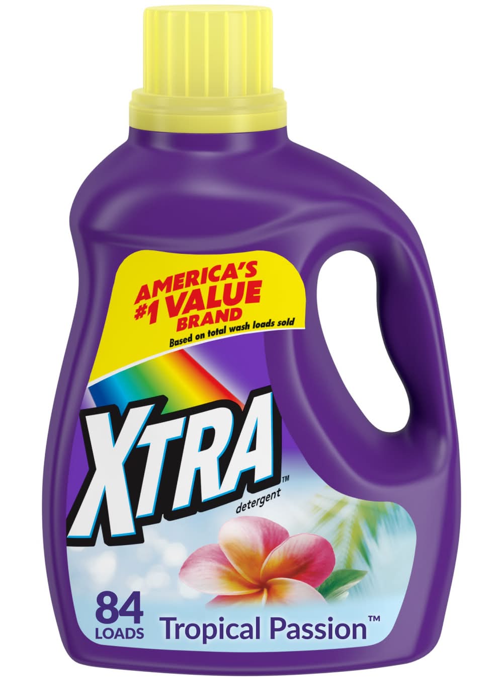 Xtra Tropical Passion Liquid Laundry Detergent (100.8 fl oz)