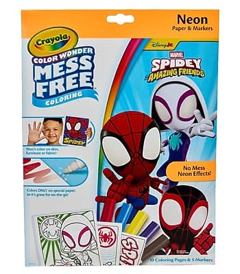 Crayola Spidey Amazning Friends Coloring Book (75-7187)