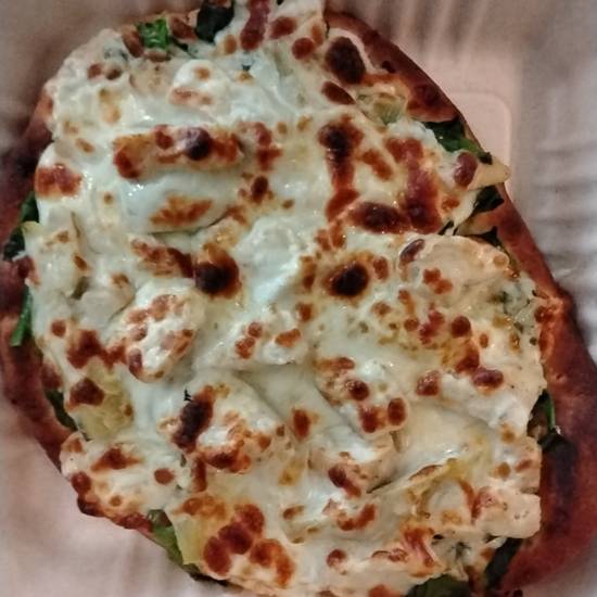 Grilled Chicken & Artichoke Flatbread