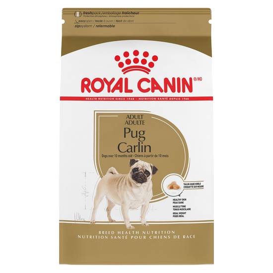 Royal Canin® Breed Health Nutrition® Pug Adult Breed Specific Dry Dog Food (Flavor: Other, Size: 10 Lb)