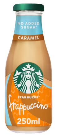 Starbucks Indulgent Caramel, Frappuccino Coffee Drink (250ml)