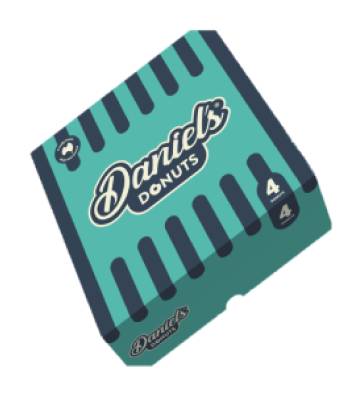 Daniel's Donuts "Surprise Me" 4Pk