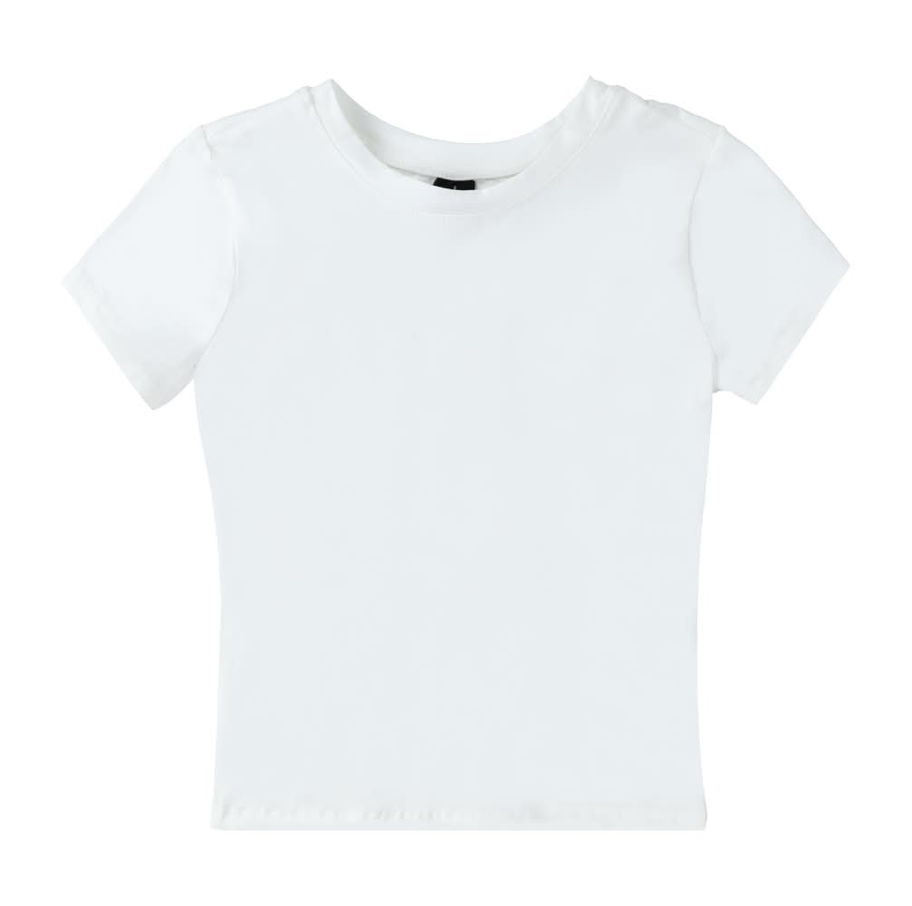 Juniors Cotton Tee Medium White