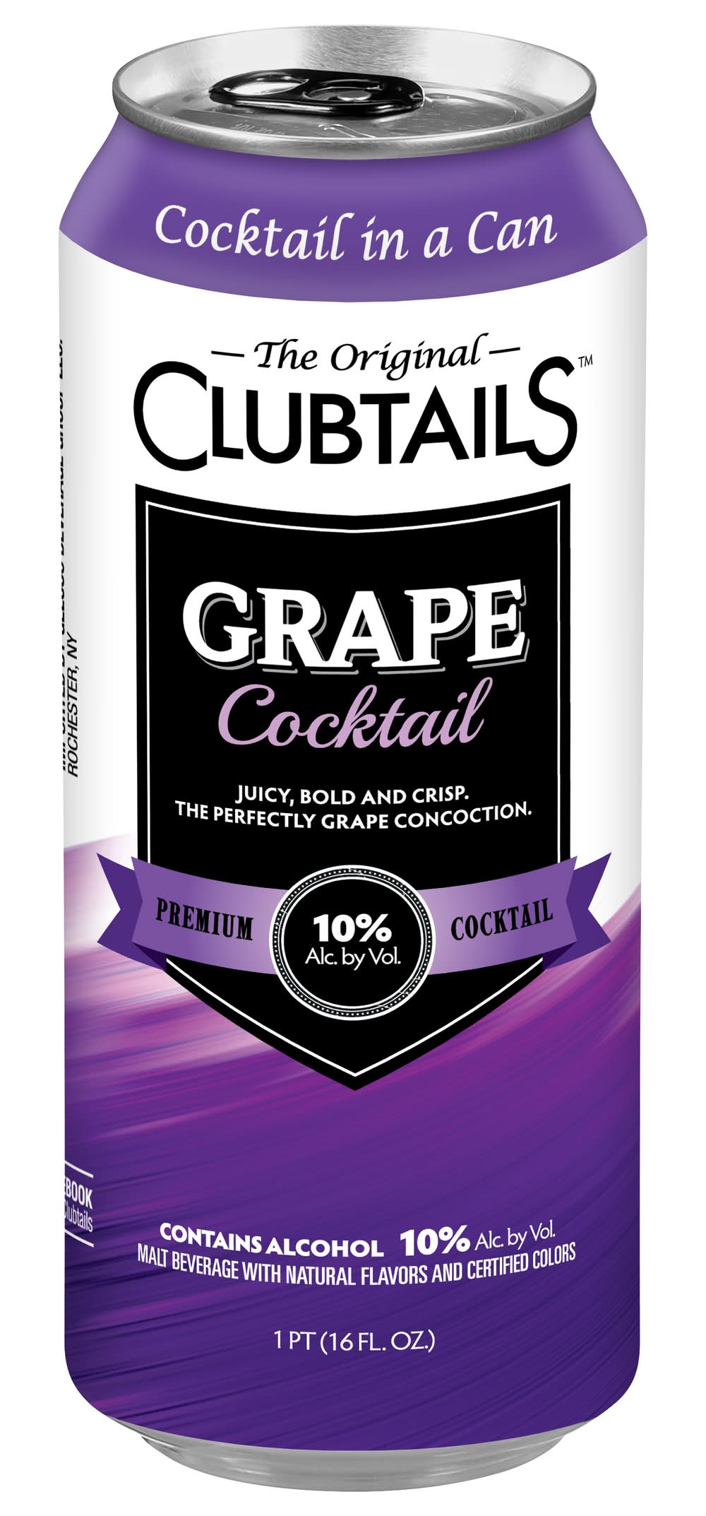 Clubtails Premium Grape Cocktail (16 fl oz)