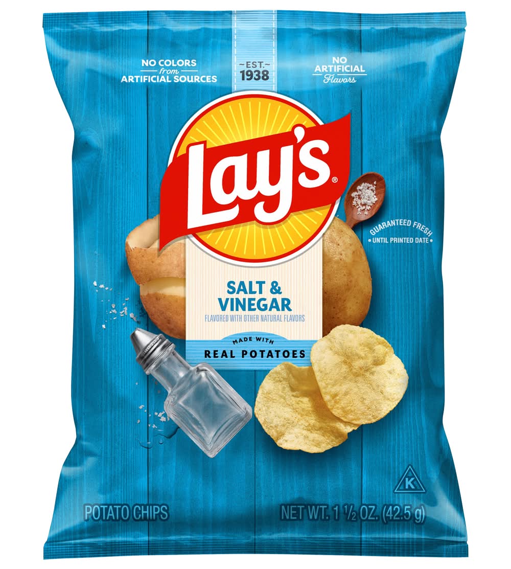 Lay's Potato Chips, Salt & Vinegar (1.5 oz)