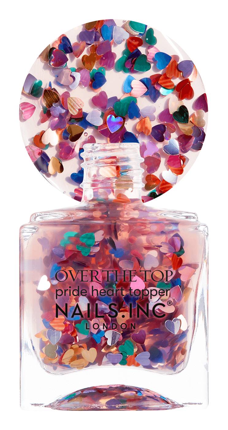 Nails Inc. Over the Top Love in Sequins (0.47 fl oz)