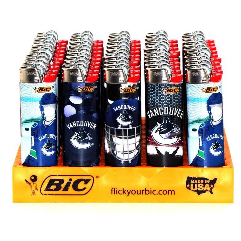 Bic Nhl Lighters Vancouver Canucks