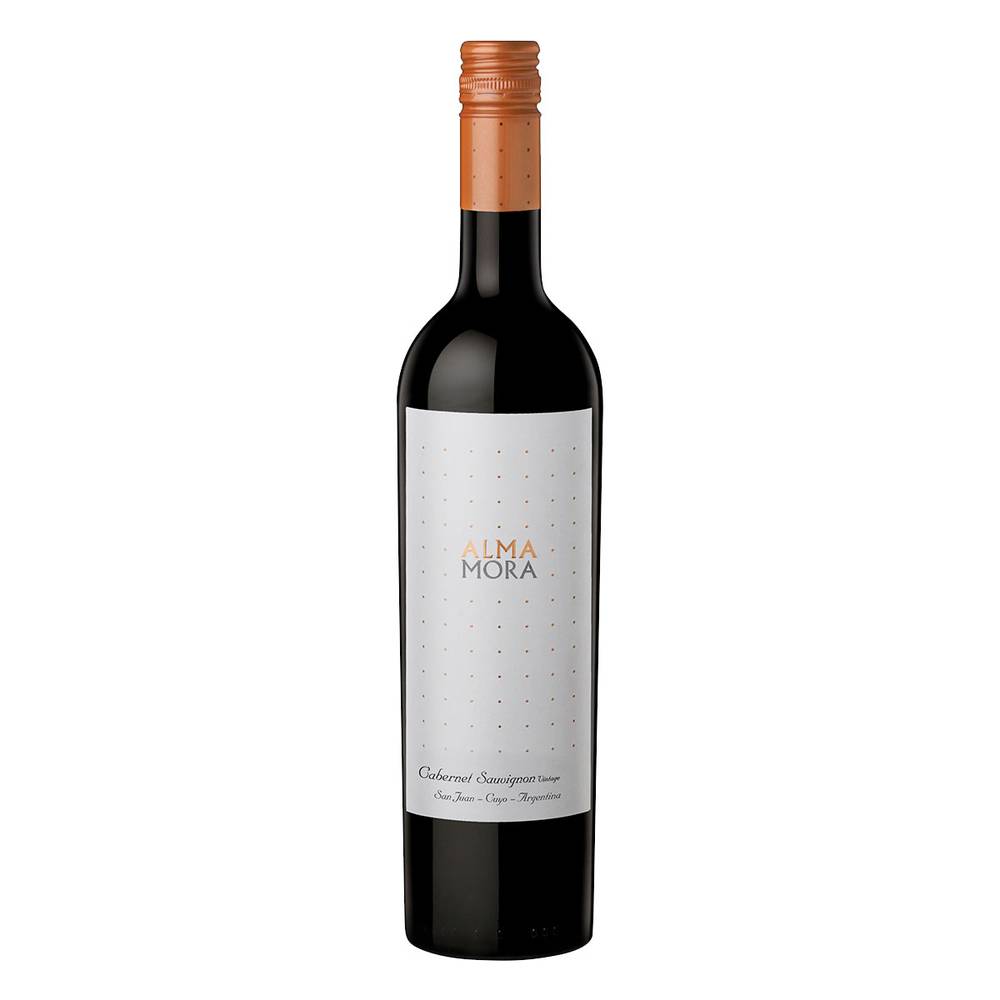 Finca Las Moras · Alma mora vino tinto cabernet sauvignon (750 ml)