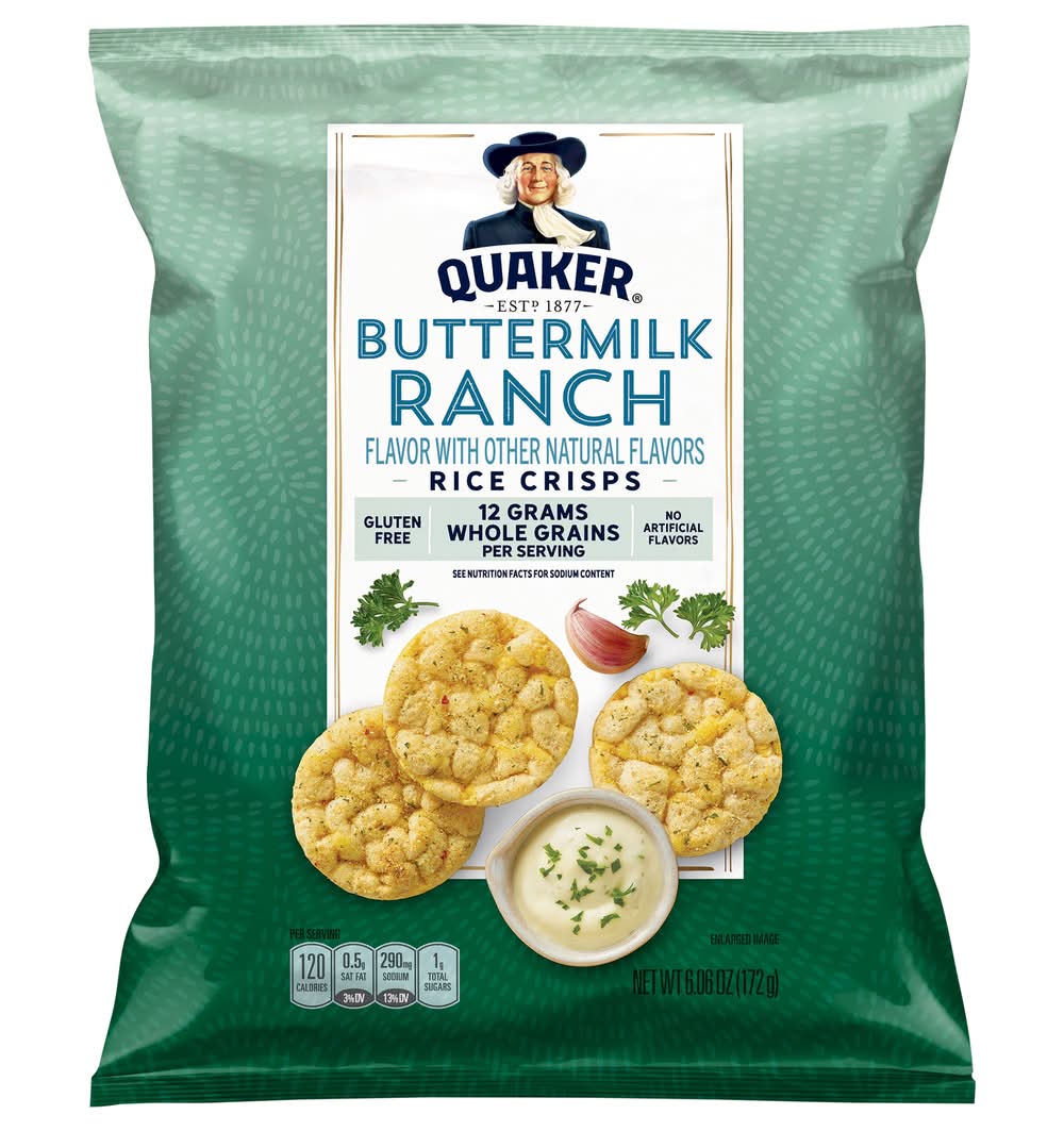 Quaker Rice Crisps, Buttermilk Ranch (6.06 oz)
