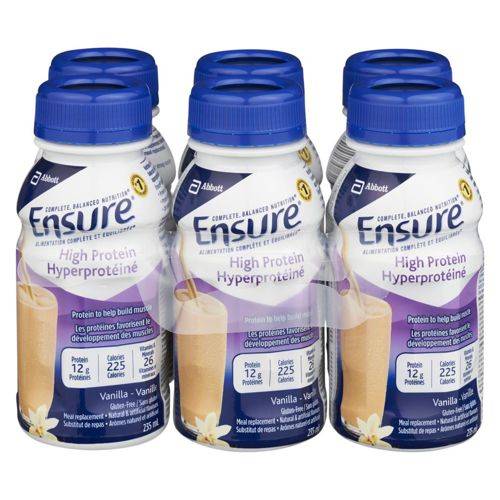 Ensure vanille riche en protéines (6 x 235 ml) - vanilla high protein drink (6 x 235ml)