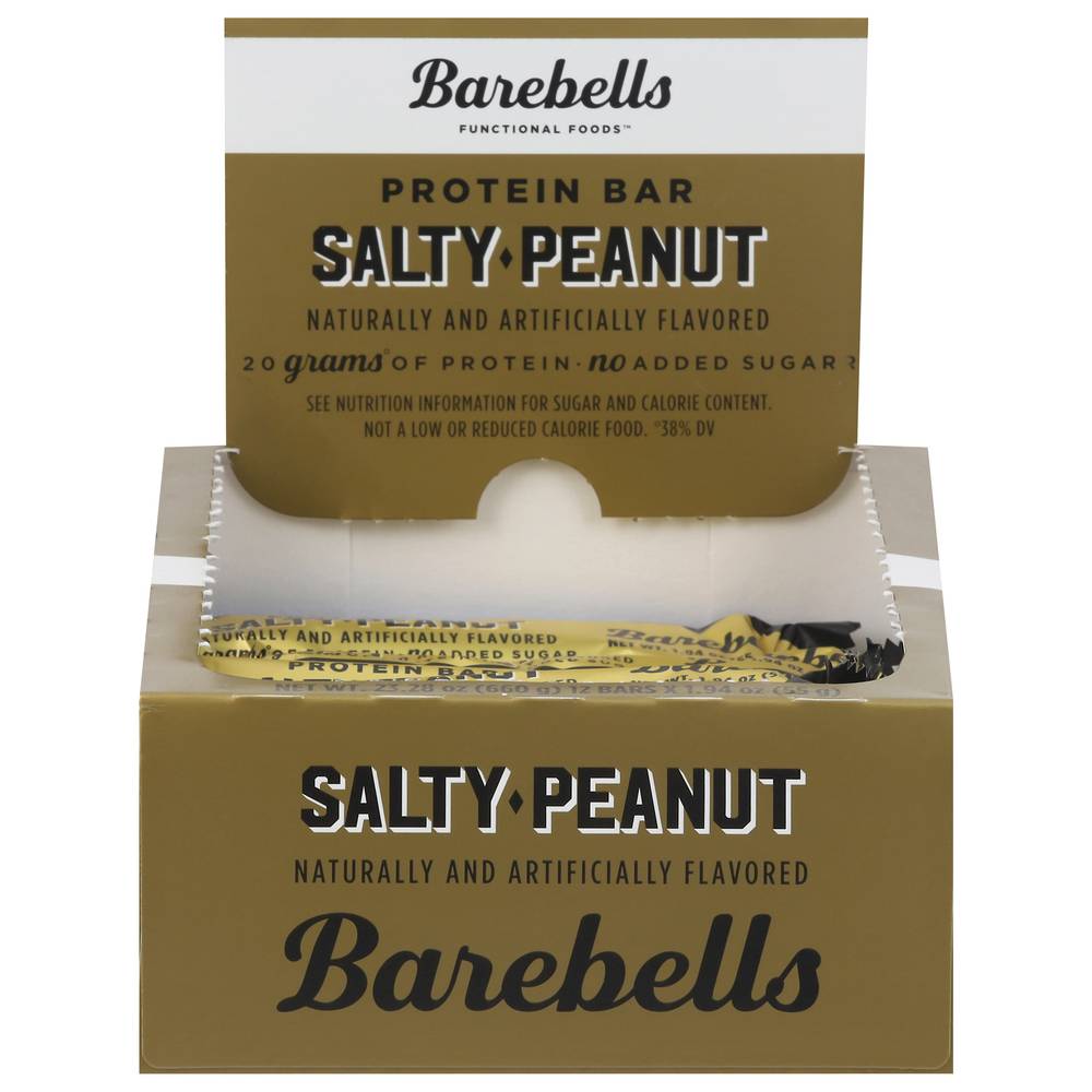 Barebells Protein Bar, Salty Peanut (23.28 oz, 12 ct)