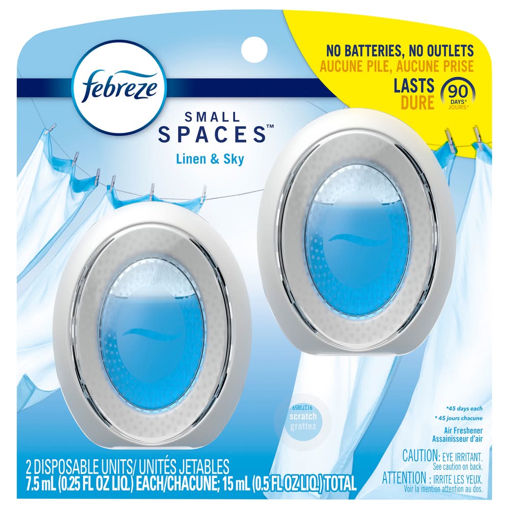 Febreze Linen & Sky Air Freshener (7.5 ml, 2 ct)