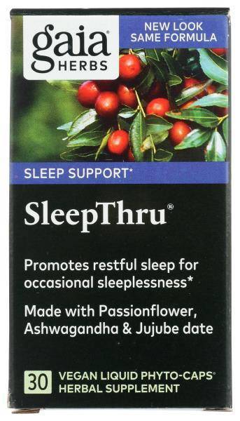 Gaia Herbs Sleepthru Sleep Support Supplement