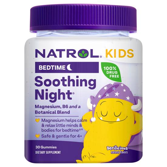 Natrol Kids Soothing Night Magnesium Gummies ( berilicious)