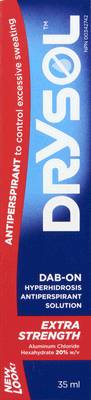 Drysol Dab-On Hyperhidrosis Antiperspirant (35 ml)