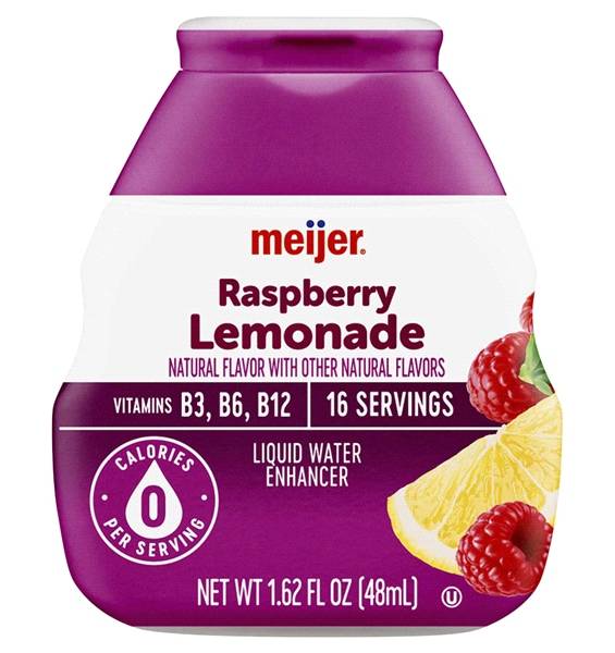 Meijer Raspberry Lemonade Liquid Water Enhancer (1.62 fl oz)