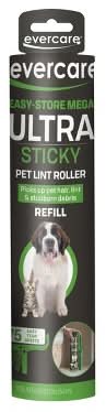 Evercare Easy Store Mega Ultra Sticky Lint Roller Refill (75 ct)
