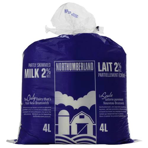 Northumberland Partly Skimmed 2% Milk Bag (4 L)