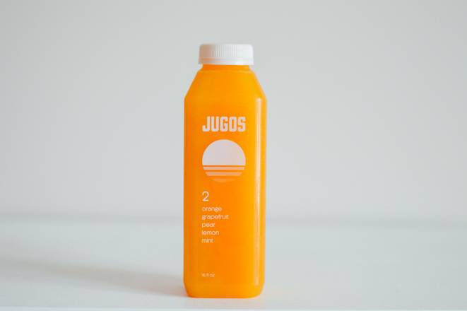 2 — Orange, Grapefruit, Pear, Lemon, Mint