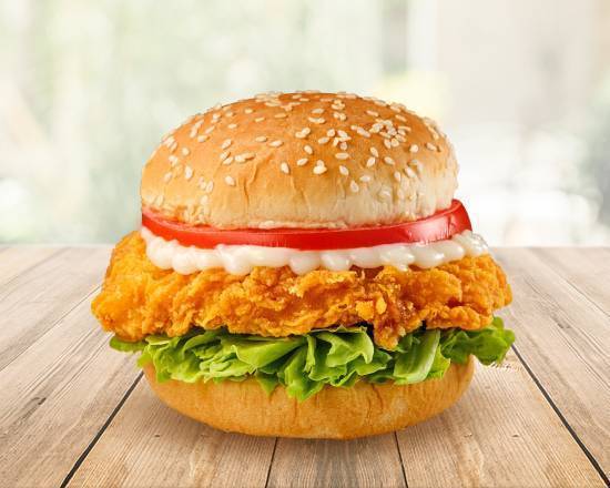 【單點】嫩脆雞胸堡｜Crispy Chicken Fillet Burger