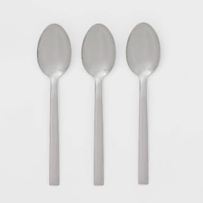 Room Essentials Spoon Set, Silver (3 ct)