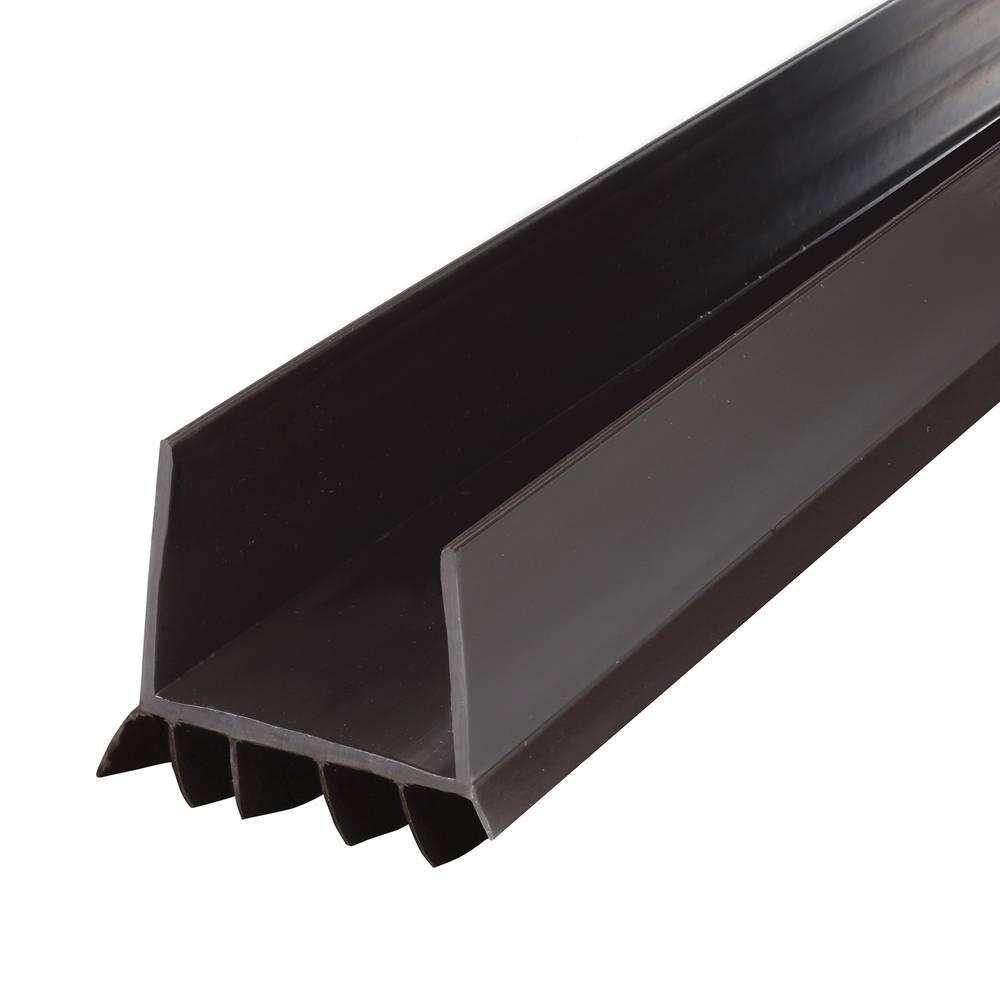 M-D 3-ft x 1-3/4-in Brown Vinyl Door Weatherstrip | 40718