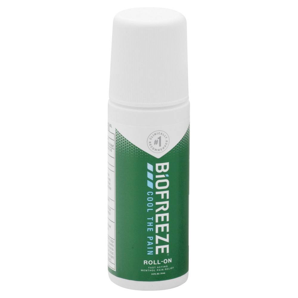 Biofreeze Menthol Roll-On Pain Relief (2.5 oz)