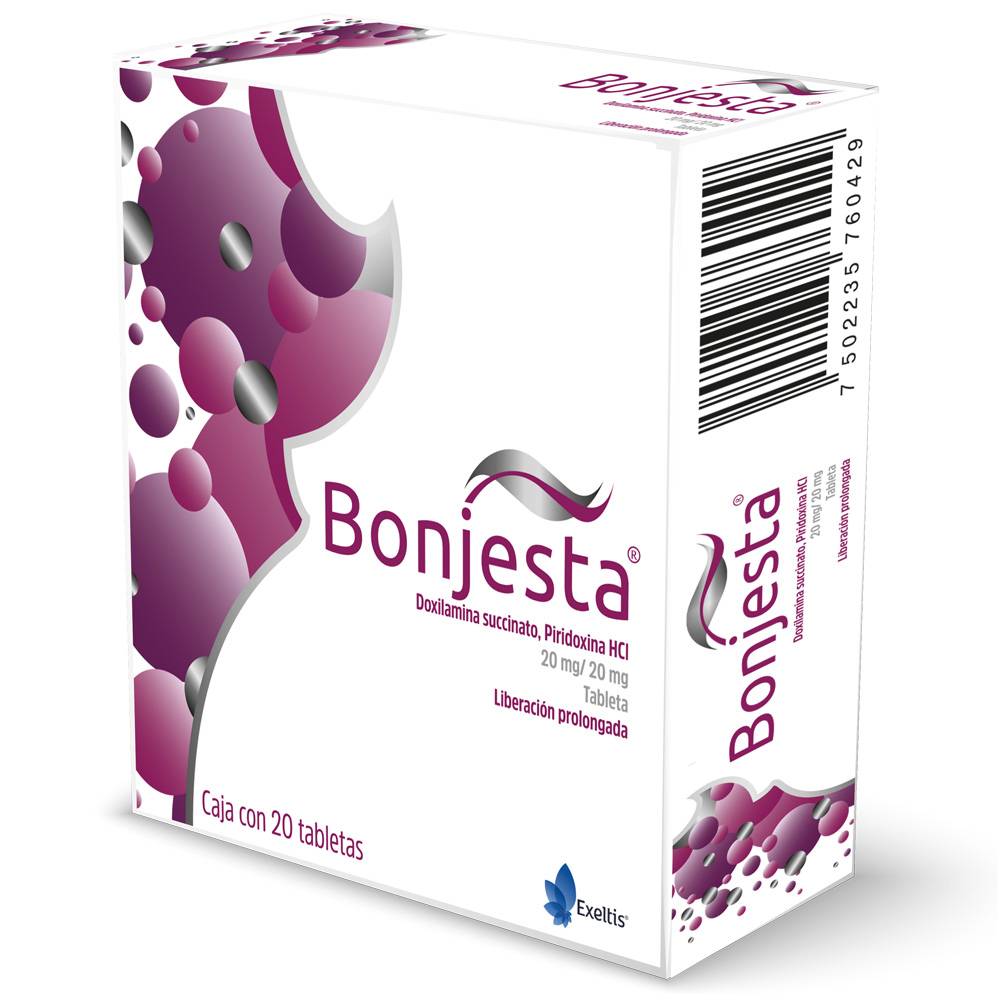 Exeltis bonjesta tabletas 20 mg (20 piezas)