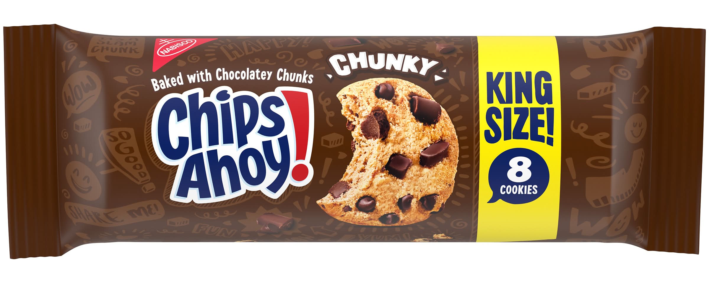 Chips Ahoy! King Size Chunky Real Chocolate Cookies (4.15 oz)
