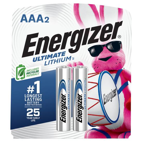Energizer Ultimate Lithium Aaa Batteries (2 ct)