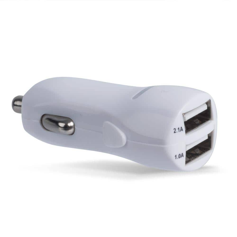 Tech And Go 2-Port Car Charger