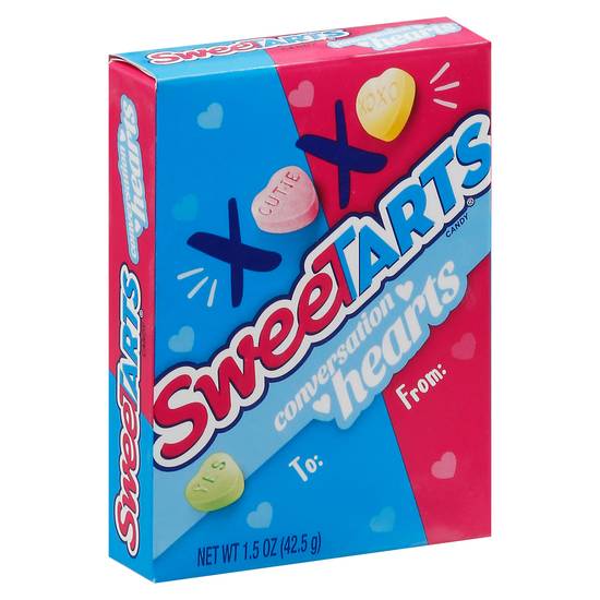 Sweet Tarts Conversation Hearts Candy (1.5 oz)