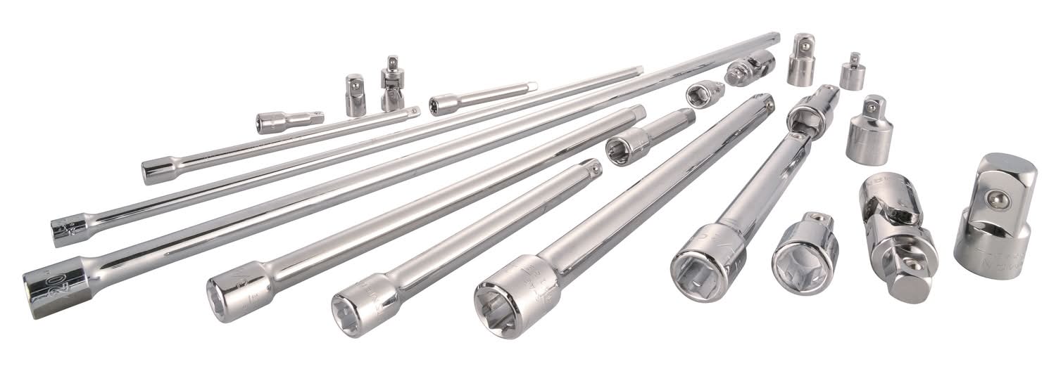 Craftsman 1/4, 3/8 And 1/2 In. Drive Socket Accessory Set 21 Pc