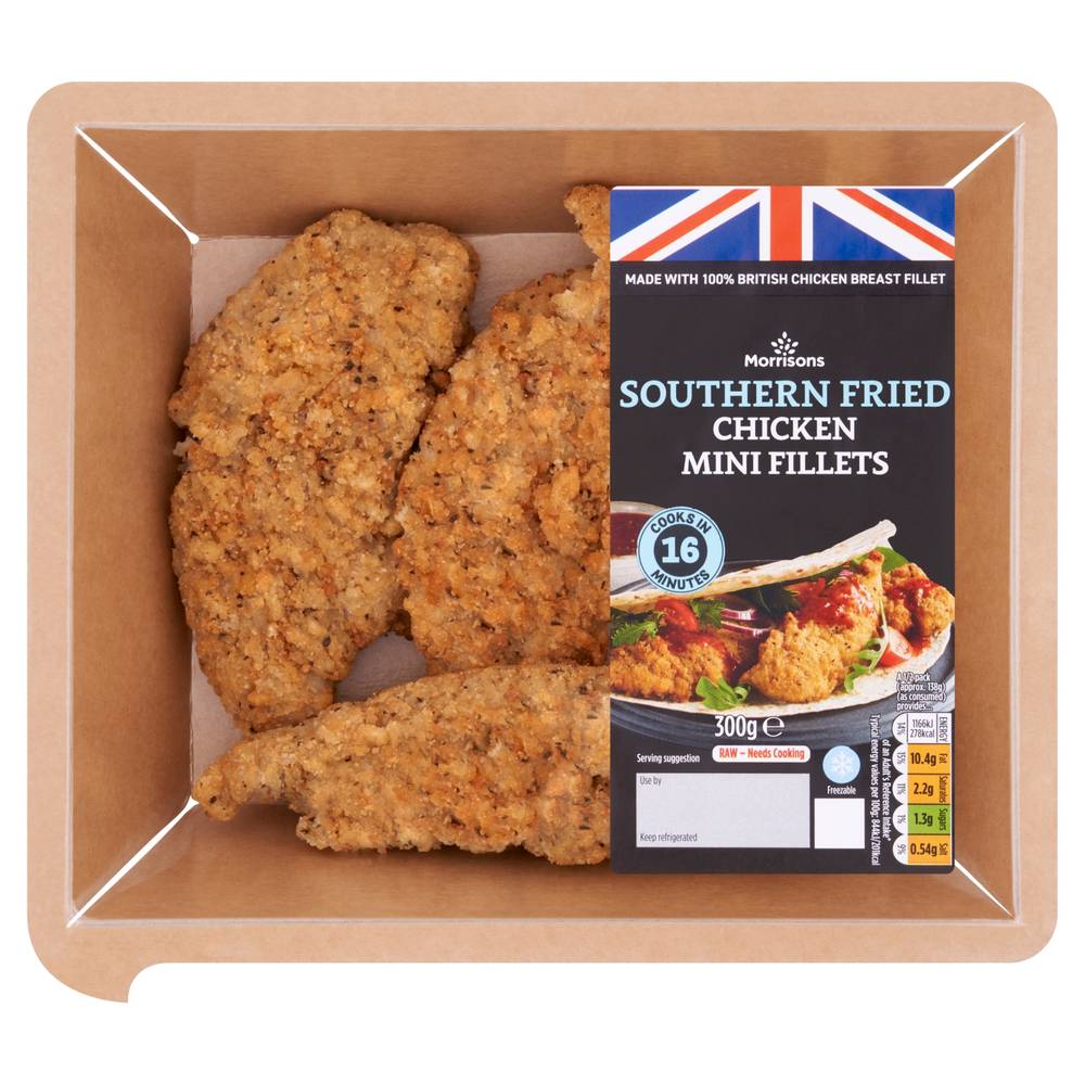 Morrisons Southern Fried Chicken Mini Fillets (300g)