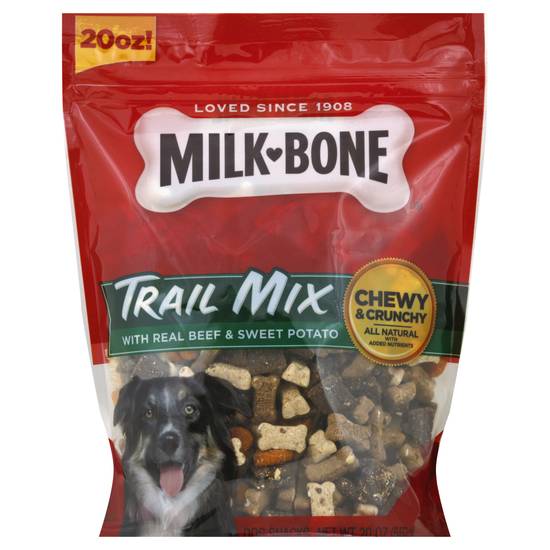 Milk-Bone Trail Mix With Real Beef & Sweet Potato Dog Treat (20 ounces)