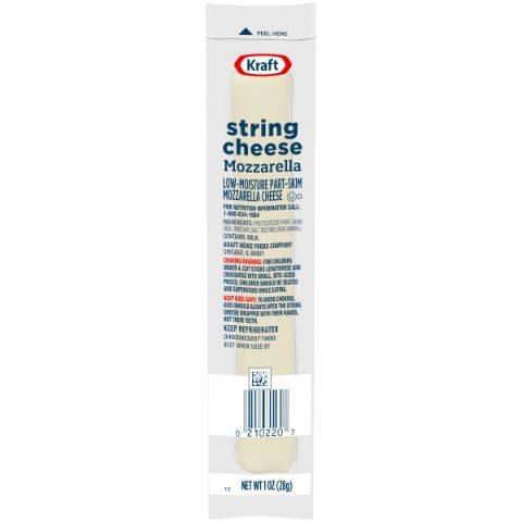 Kraft String Cheese Mozzarella 1oz