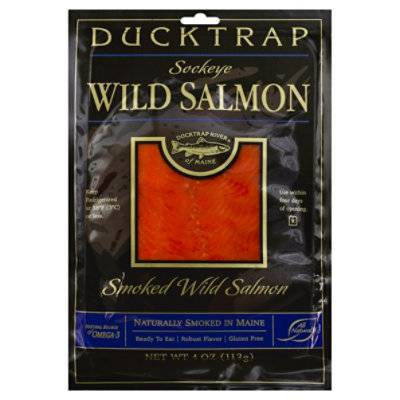 Ducktrap Smoked Wild Salmon Sockeye