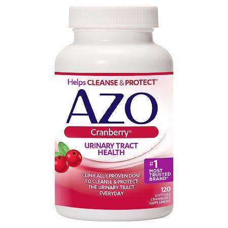 Azo Cranberry Urinary Tract Health Dietary Supplement Softgels